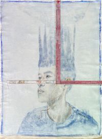 Blue crown_86x115cm_2023